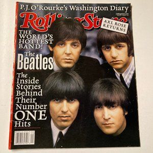 Rolling Stone Magazine-Issue #863 - The Beatles Mar 1, 2001 Axl Rose Returns